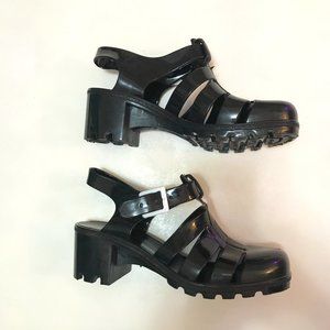 DOLLSKILL Black Jelly Shoes